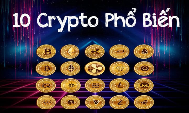 Top 10 crypto phổ biến cá cược