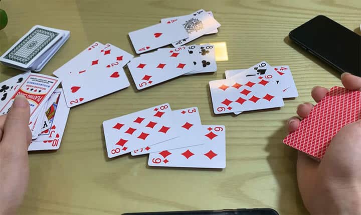Cách lát bài 3 cây