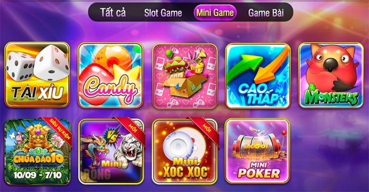 Mini game Bayvip